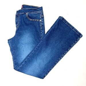 TOMMY HILFIGER Y2K Studded Boot Cut Jean